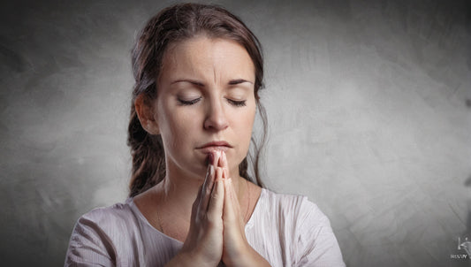 A Young Woman Praying To God