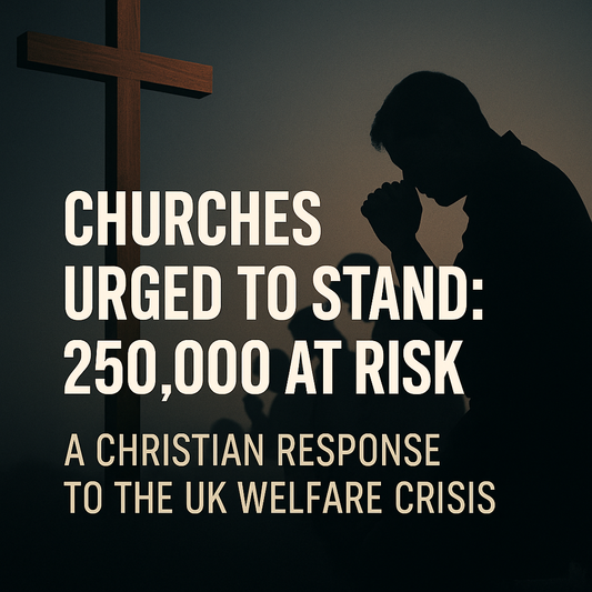 ✝️ Churches Urged to Act: UK Welfare Cuts Could Push 250,000 Disabled People into Poverty