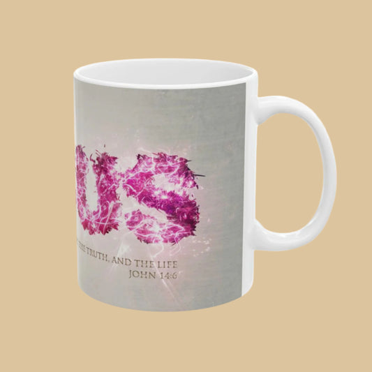Jesus Mug He Is The Way The Truth And The Life Mug Left Side View