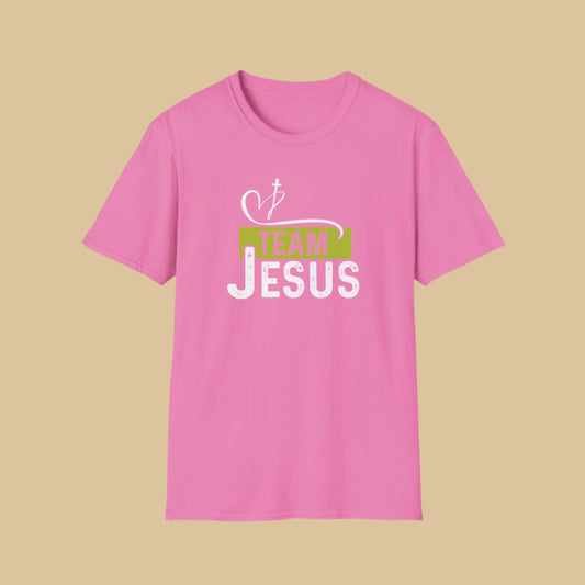 Team Jesus T-Shirt – Bold Christian Apparel To Promote Your Faith In Azalea
