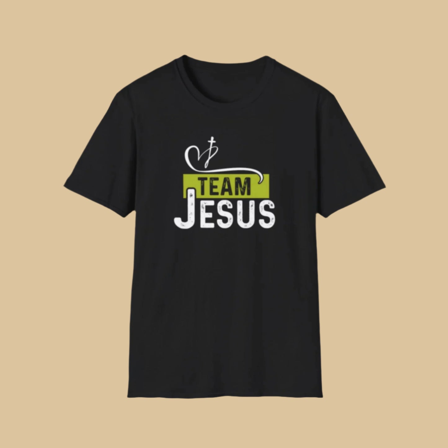 Team Jesus T-Shirt – Bold Christian Apparel To Promote Your Faith In Black
